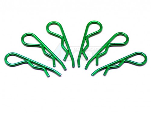 Arrowmax Miscellaneous All body clip 1/8 - metallic green (6)