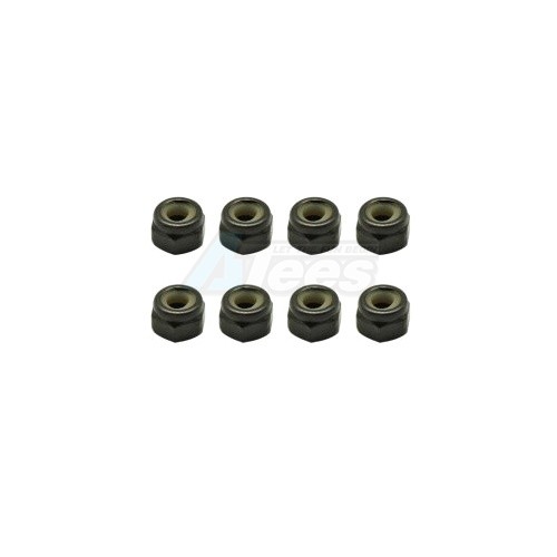 Arrowmax Miscellaneous All Nylon Lock Nuts M4 (8)