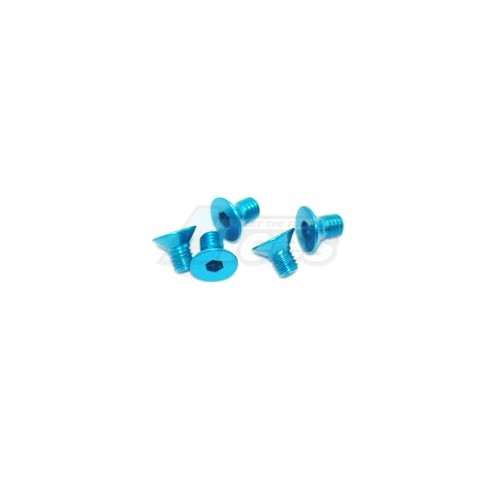 Arrowmax Miscellaneous All Aluminum Screw allen countersunk M3x5 Blue (7075) (5)