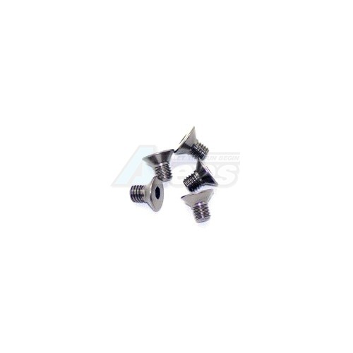Arrowmax Miscellaneous All Aluminum Screw allen countersunk M3x5 Gray (7075) (5)