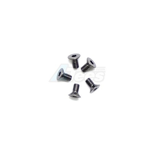 Arrowmax Miscellaneous All Aluminum Screw allen countersunk M3x6 Gray (7075) (5)