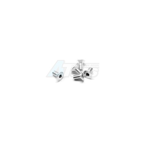 Arrowmax Miscellaneous All Aluminum Screw allen countersunk M3x6 Silver (7075) (5)