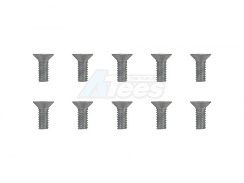 Arrowmax Miscellaneous All Crew Allen Countersunk M3X8 Tungsten (10)
