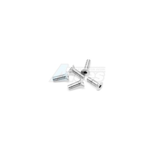 Arrowmax Miscellaneous All Aluminum Screw allen countersunk M3x10 Silver (7075) (5)