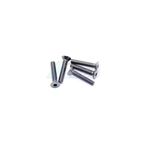 Arrowmax Miscellaneous All Aluminum Screw allen countersunk M3x16 Gray (7075) (5)