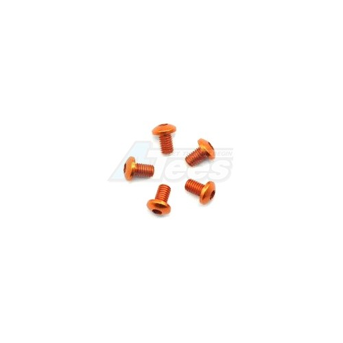 Arrowmax Miscellaneous All Aluminum Screw allen roundhead M3x5 Orange (7075) (5)
