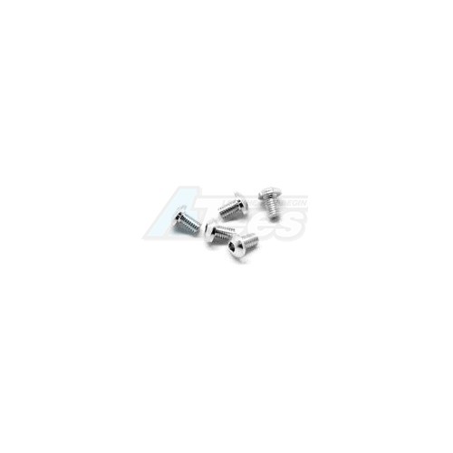 Arrowmax Miscellaneous All Aluminum Screw allen roundhead M3x5 Silver (7075) (5)