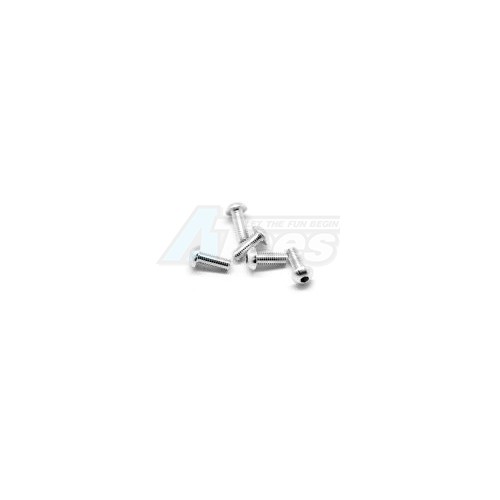 Arrowmax Miscellaneous All Aluminum Screw allen roundhead M3x8 Silver (7075) (5)