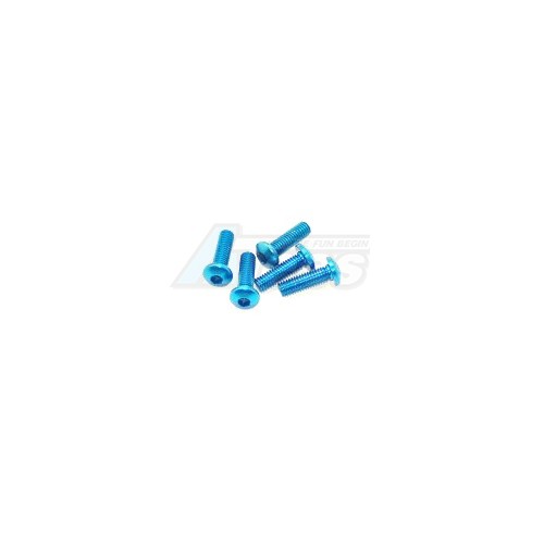 Arrowmax Miscellaneous All Aluminum Screw allen roundhead M3x10 Blue (7075) (5)