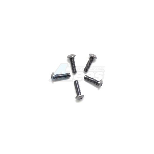 Arrowmax Miscellaneous All Aluminum Screw allen roundhead M3x10 Gray (7075) (5)