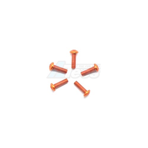 Arrowmax Miscellaneous All Aluminum Screw allen roundhead M3x10 Orange (7075) (5)