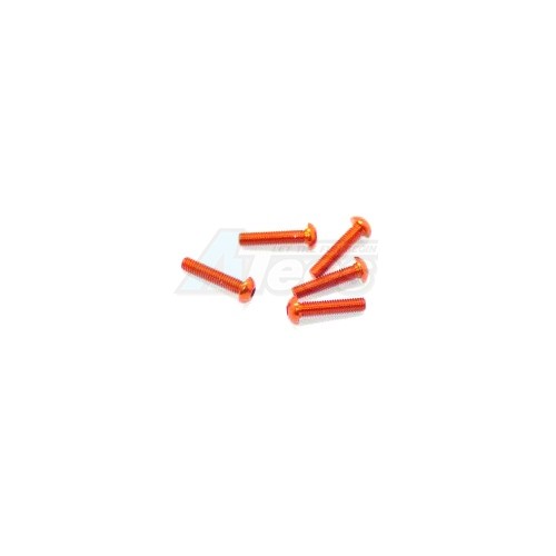 Arrowmax Miscellaneous All Aluminum Screw allen roundhead M3x14 Orange (7075) (5)