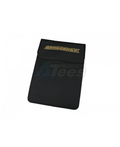 Arrowmax Miscellaneous All Bag For Graphite Set-Up Board (1/12 & 1/10 Cars) Black Golden