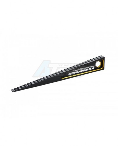 Arrowmax Miscellaneous All Ultra Fine Chassis Ride Height Gauge 0.5-15MM Black Golden