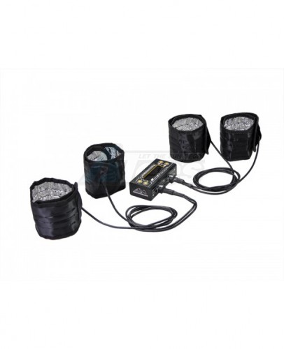 Arrowmax Miscellaneous All AM Tyre Warmer (1/8th) With Bag Black Golden