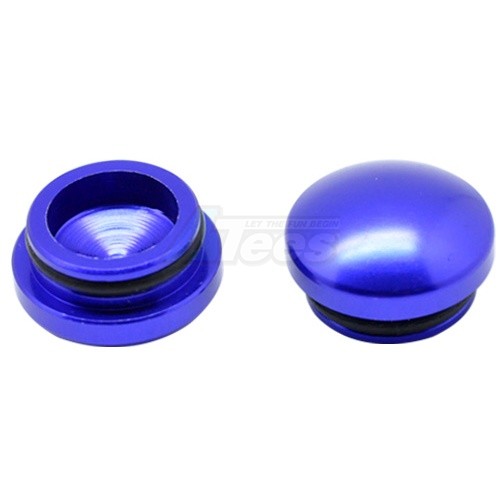 Arrowmax Miscellaneous All 18MM Aluminum End Cap - Purple (2)