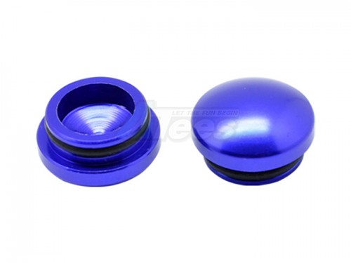 Arrowmax Miscellaneous All 22MM Aluminum End Cap - Purple (2)