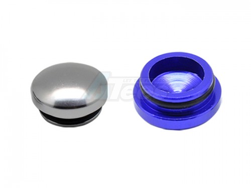 Arrowmax Miscellaneous All 18MM Silver & 22MM Purple Aluminum End Cap (2)