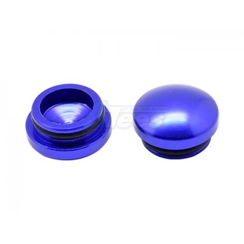 Arrowmax Miscellaneous All 14MM Aluminum End Cap - Purple (2)