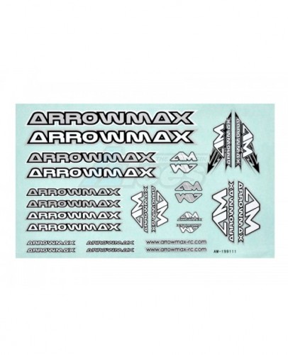 Arrowmax Miscellaneous All AM Decal ( 14 x 21 cm) Silver