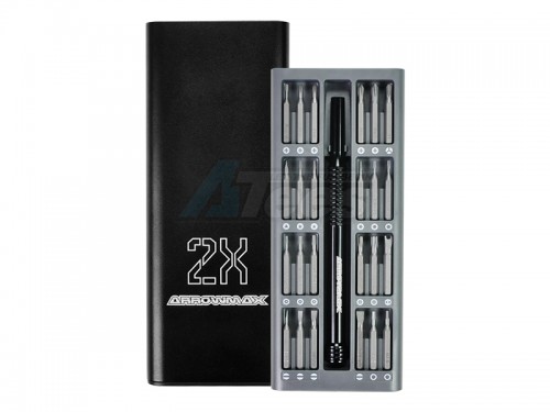 Arrowmax Miscellaneous All AM Premium Precision Screwdriver Set With Alu Case (24 in 1) Black