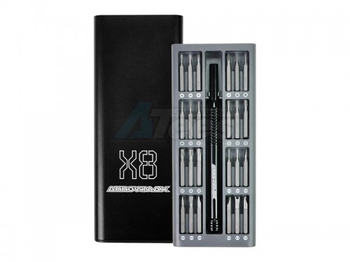 Arrowmax Miscellaneous All AM Premium Precision Screwdriver Set With Alu Case (48 in 1) Black