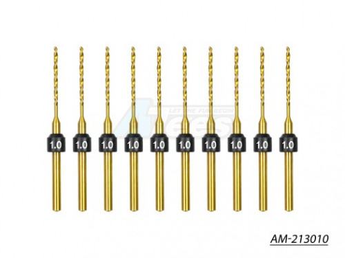 Arrowmax Miscellaneous All 1.0mm -10 Pcs HSS Drill Bits (2.35mm)