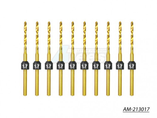 Arrowmax Miscellaneous All 1.7mm -10 Pcs HSS Drill Bits (2.35mm)