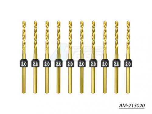 Arrowmax Miscellaneous All 2.0mm -10 Pcs HSS Drill Bits (2.35mm)