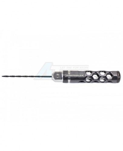 Arrowmax Miscellaneous All Drill 1.8MM Long For 1/32 Mini 4WD (Gray)