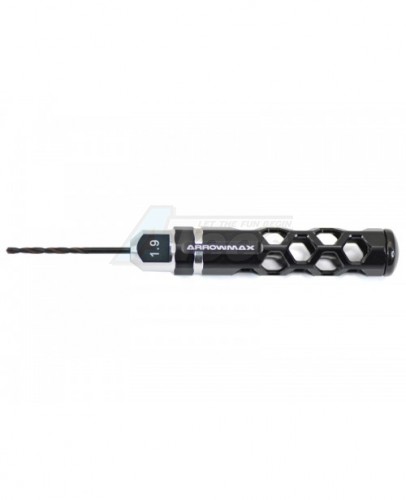 Arrowmax Miscellaneous All Drill 1.9MM For 1/32 Mini 4WD (Black)