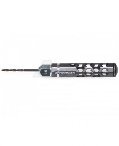 Arrowmax Miscellaneous All Drill 1.9MM For 1/32 Mini 4WD (Gray)