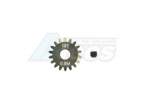 Arrowmax Miscellaneous All Pinion Gear 0.8M 18T (7075 Hard)