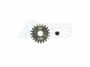 Arrowmax Miscellaneous All Pinion Gear 0.8M 20T (7075 Hard)