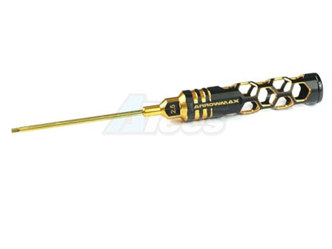 Arrowmax Miscellaneous All Allen Wrench 2.5 X 100mm Black Golden