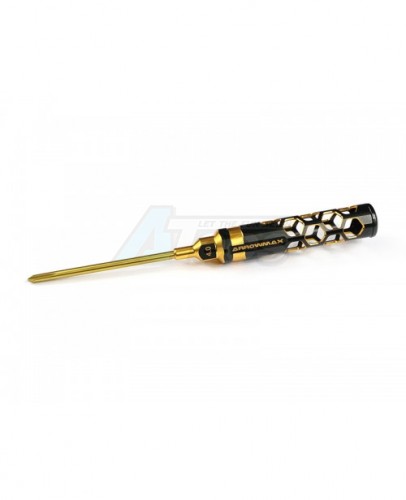 Arrowmax Miscellaneous All Phillips Screwdriver 4.0 X 100mm Black Golden