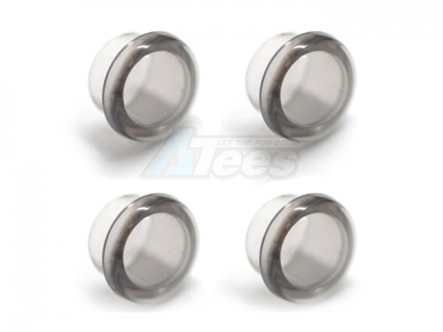 Arrowmax Miscellaneous All 14MM Lexan End Cap For Honeycomb Tool - Gray (4)