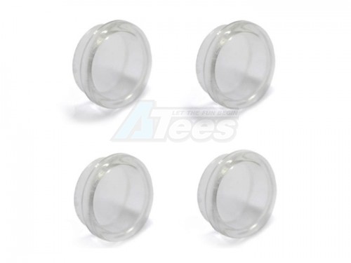 Arrowmax Miscellaneous All 22MM Lexan End Cap For Honeycomb Tool -Transparent (4)