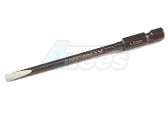 Arrowmax Miscellaneous All Flat Head Screwdriver 4.0 X 100MM Power Tip Only