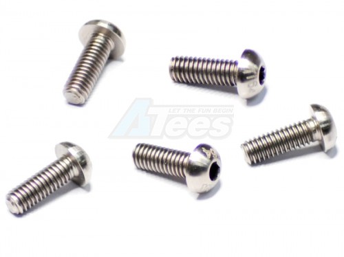 Arrowmax Miscellaneous All 64 Titanium Screw allen round head M4x10 (5)