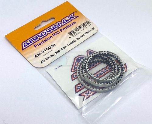 Arrowmax Miscellaneous All Medius Belt S3M 348MM Rubber White (2)