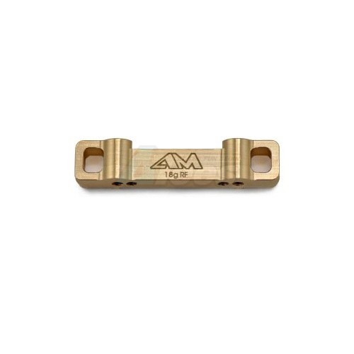 Arrowmax Yokomo BMAX4 Suspension Mount RF 18g (Brass)