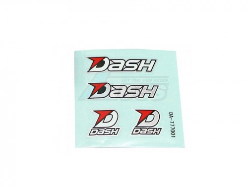 Arrowmax Miscellaneous All Dash Decal ( 70 X 70 mm) Black / White / Silver