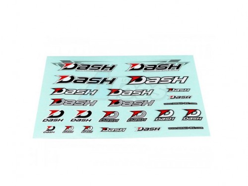 Arrowmax Miscellaneous All Dash Decal ( 230 X 180 mm) Black / White / Silver