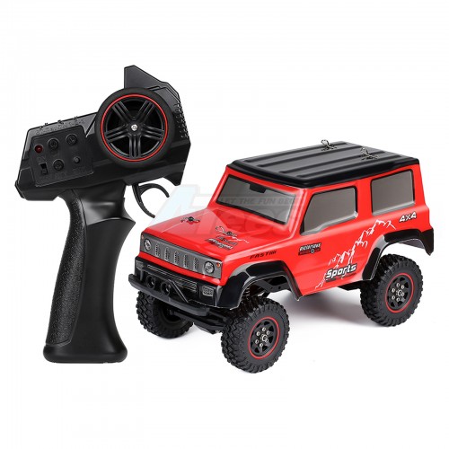 Austar RC Miscellaneous All 1/18 4WD 2.4G Remote Control Rock Crawler Red