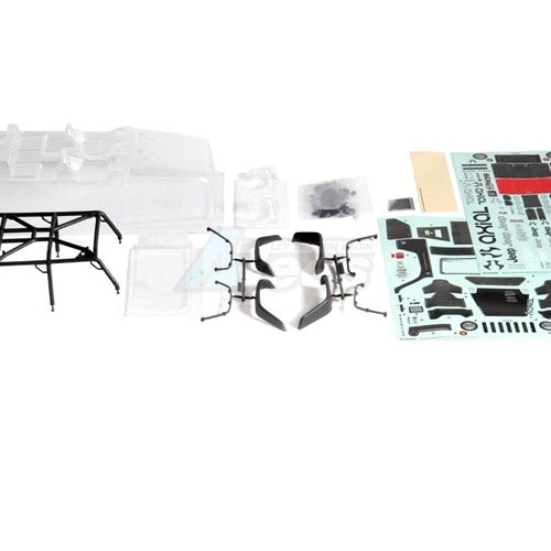 Axial Racing Axial SCX10 Jeep Wrangler Unlimited Rubicon Body Complete Set