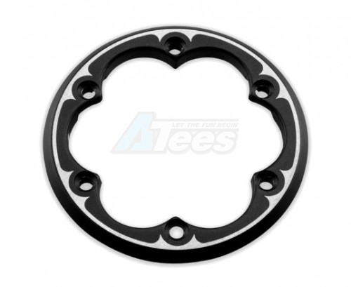 Axial Racing Axial XR10 2.2 VWS Beadlock Rings (black) (2pcs)