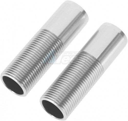 Axial Racing Axial Yeti Aluminum Shock Body 12x41.5mm (Clear Anodized) (2pcs)