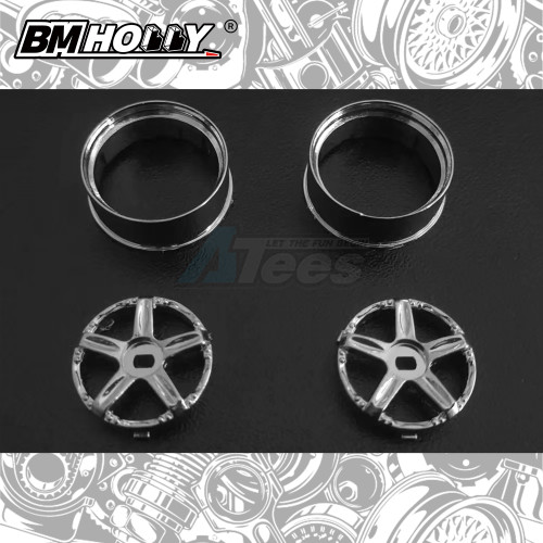 BM Racing Miscellaneous All AWD Chrome GTC Set Narrow (22mm)