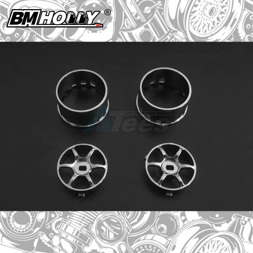 BM Racing Miscellaneous All AWD Chrome RGD2 Set Wide (20mm)